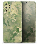 Military Jungle Camouflage V3 - Premium Vinyl Skin Decal for Samsung Galaxy S25 Ultra, S24, S23, S22 & All Galaxy S Models