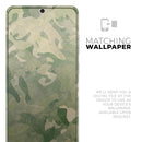 Military Jungle Camouflage V3 - Premium Vinyl Skin Decal for Samsung Galaxy S25 Ultra, S24, S23, S22 & All Galaxy S Models