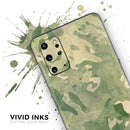 Military Jungle Camouflage V3 - Premium Vinyl Skin Decal for Samsung Galaxy S25 Ultra, S24, S23, S22 & All Galaxy S Models