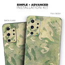 Military Jungle Camouflage V3 - Premium Vinyl Skin Decal for Samsung Galaxy S25 Ultra, S24, S23, S22 & All Galaxy S Models