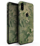 Military Jungle Camouflage V3 - iPhone XS MAX, XS/X, 8/8+, 7/7+, 5/5S/SE Skin-Kit (All iPhones Available)