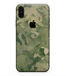 Military Jungle Camouflage V3 - iPhone XS MAX, XS/X, 8/8+, 7/7+, 5/5S/SE Skin-Kit (All iPhones Available)