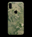 Military Jungle Camouflage V3 - iPhone XS MAX, XS/X, 8/8+, 7/7+, 5/5S/SE Skin-Kit (All iPhones Available)