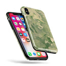 Military Jungle Camouflage V3 - iPhone X Swappable Hybrid Case
