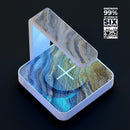 Minimalistic Marble Slate V52 UV Germicidal Sanitizing Sterilizing Wireless Smart Phone Screen Cleaner + Charging Station