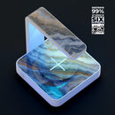 Minimalistic Marble Slate V54 UV Germicidal Sanitizing Sterilizing Wireless Smart Phone Screen Cleaner + Charging Station