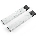 Mint 19 Textured Marble - Premium Decal Protective Skin-Wrap Sticker compatible with the Juul Labs vaping device