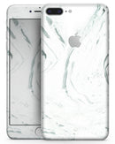 Mint 19 Textured Marble - Skin-kit for the iPhone 8 or 8 Plus