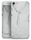 Mint 19 Textured Marble - Skin-kit for the iPhone 8 or 8 Plus