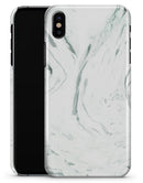 Mint 19 Textured Marble - iPhone X Clipit Case