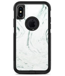 Mint 19 Textured Marble - iPhone X OtterBox Case & Skin Kits