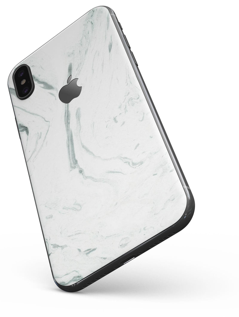 Mint 19 Textured Marble - iPhone X Skin-Kit