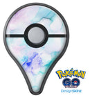 Mint 9 Absorbed Watercolor Texture Pokémon GO Plus Vinyl Protective Decal Skin Kit