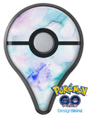 Mint 9 Absorbed Watercolor Texture Pokémon GO Plus Vinyl Protective Decal Skin Kit