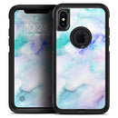 Mint 9 Absorbed Watercolor Texture - Skin Kit for the iPhone OtterBox Cases