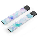 Mint 9 Absorbed Watercolor Texture - Premium Decal Protective Skin-Wrap Sticker compatible with the Juul Labs vaping device