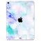 Mint 9 Absorbed Watercolor Texture - Full Body Skin Decal for the Apple iPad Pro 12.9", 11", 10.5", 9.7", Air or Mini (All Models Available)