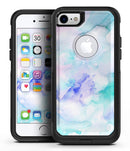 Mint 9 Absorbed Watercolor Texture - iPhone 7 or 8 OtterBox Case & Skin Kits