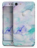 Mint 9 Absorbed Watercolor Texture - Skin-kit for the iPhone 8 or 8 Plus