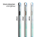 Mint Absorbed Watercolor Texture iPhone 6/6s or 6/6s Plus 2-Piece Hybrid INK-Fuzed Case