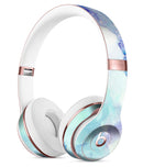 Mint Absorbed Watercolor Texture Full-Body Skin Kit for the Beats by Dre Solo 3 Wireless Headphones