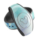 Mint Absorbed Watercolor Texture - Decal Skin Wrap Kit for the Disney Magic Band