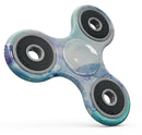 Mint Absorbed Watercolor Texture Full-Body Fidget Spinner Skin-Kit