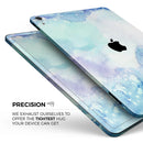 Mint Absorbed Watercolor Texture - Full Body Skin Decal for the Apple iPad Pro 12.9", 11", 10.5", 9.7", Air or Mini (All Models Available)