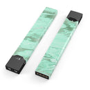 Mint Marble & Digital Gold Foil V5 - Premium Decal Protective Skin-Wrap Sticker compatible with the Juul Labs vaping device