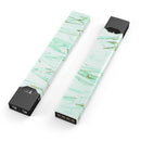 Mint Marble & Digital Gold Foil V7 - Premium Decal Protective Skin-Wrap Sticker compatible with the Juul Labs vaping device
