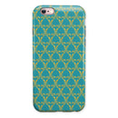 Mint Summer Gold v1 iPhone 6/6s or 6/6s Plus 2-Piece Hybrid INK-Fuzed Case