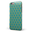 Mint Summer Gold v1 iPhone 6/6s or 6/6s Plus 2-Piece Hybrid INK-Fuzed Case