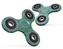 Mint Summer Gold v1 Full-Body Fidget Spinner Skin-Kit