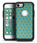 Mint Summer Gold v1 - iPhone 7 or 7 Plus Commuter Case Skin Kit
