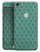 Mint Summer Gold v1 - Skin-kit for the iPhone 8 or 8 Plus