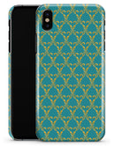 Mint Summer Gold v1 - iPhone X Clipit Case