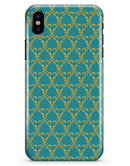 Mint Summer Gold v1 - iPhone X Clipit Case
