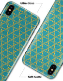 Mint Summer Gold v1 - iPhone X Clipit Case