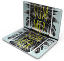 Mint Summer Time - Skin Decal Wrap Kit Compatible with the Apple MacBook Pro, Pro with Touch Bar or Air (11", 12", 13", 15" & 16" - All Versions Available)