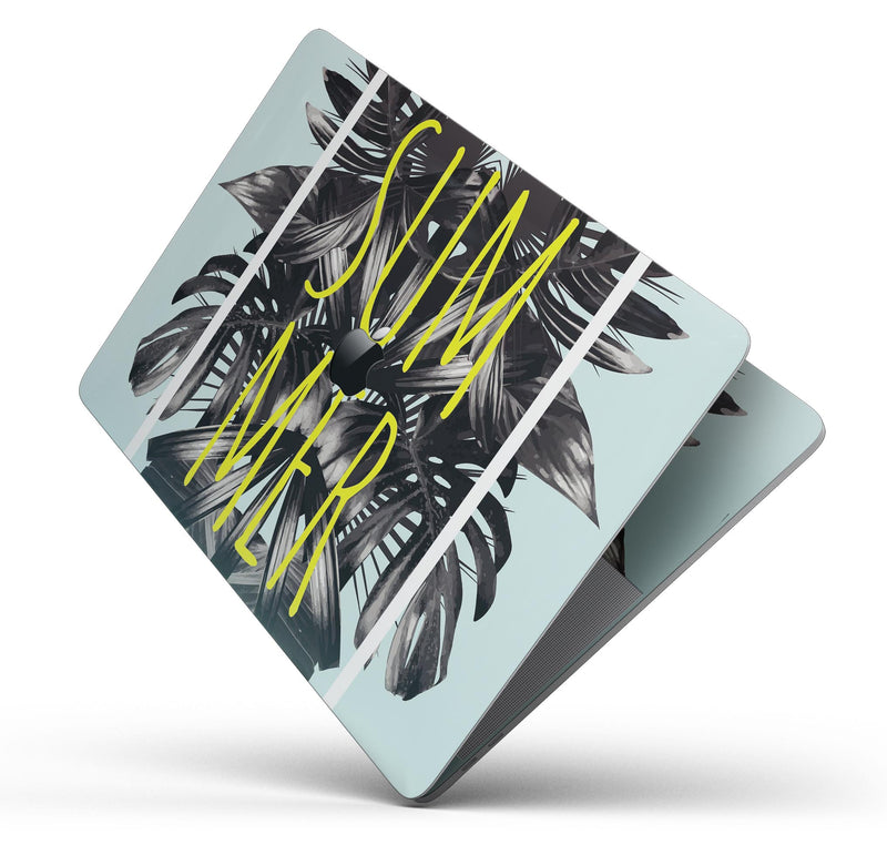 Mint Summer Time - Skin Decal Wrap Kit Compatible with the Apple MacBook Pro, Pro with Touch Bar or Air (11", 12", 13", 15" & 16" - All Versions Available)