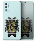 Mint Summer Time - Premium Vinyl Skin Decal for Samsung Galaxy S25 Ultra, S24, S23, S22 & All Galaxy S Models