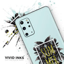 Mint Summer Time - Premium Vinyl Skin Decal for Samsung Galaxy S25 Ultra, S24, S23, S22 & All Galaxy S Models