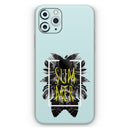 Mint Summer Time - Vinyl Skin Wrap for iPhone 17 Pro Max, 17 Pro, 17 Air, 17, 16 & All Models — Soft Matte or Ultra Gloss
