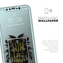 Mint Summer Time - Vinyl Skin Wrap for iPhone 17 Pro Max, 17 Pro, 17 Air, 17, 16 & All Models — Soft Matte or Ultra Gloss