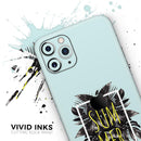 Mint Summer Time - Vinyl Skin Wrap for iPhone 17 Pro Max, 17 Pro, 17 Air, 17, 16 & All Models — Soft Matte or Ultra Gloss