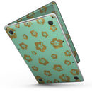 MacBook Pro without Touch Bar Skin Kit - Mint_and_Gold_Floral_v1-MacBook_13_Touch_V3.jpg?