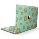 MacBook Pro with Touch Bar Skin Kit - Mint_and_Gold_Floral_v1-MacBook_13_Touch_V9.jpg?