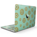 MacBook Pro with Touch Bar Skin Kit - Mint_and_Gold_Floral_v10-MacBook_13_Touch_V9.jpg?