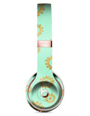 Mint and Gold Floral v10 Full-Body Skin Kit for the Beats by Dre Solo 3 Wireless Headphones