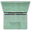MacBook Pro with Touch Bar Skin Kit - Mint_and_Gold_Floral_v11-MacBook_13_Touch_V4.jpg?